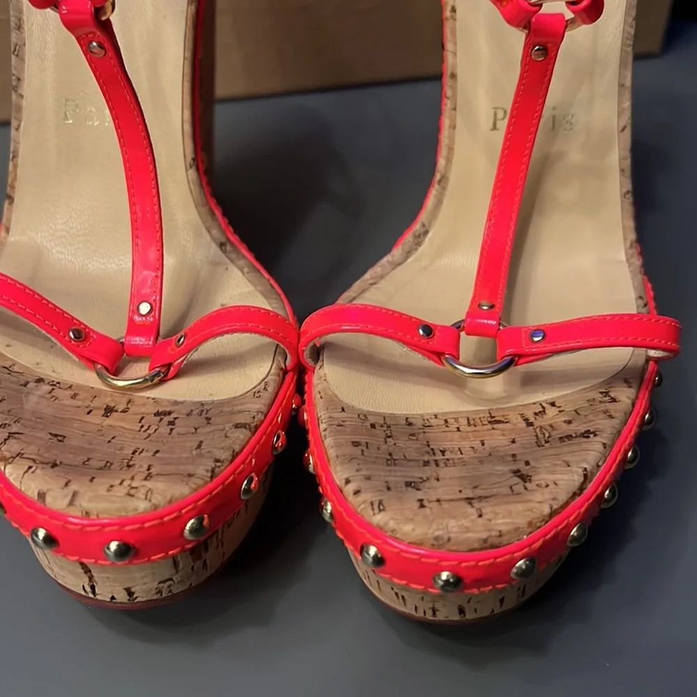 Christian Louboutin wedges - Picture 6 of 8